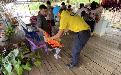 ตำรวจน้ำหนองคาย ดำเนินกิจกรรมจิตอาสาประจำสัปดาห์ ณ ท่าเรือนำเที่ยวสักการะพระธาตุหล้าหนอง อ.เมือง จ.หนองคาย