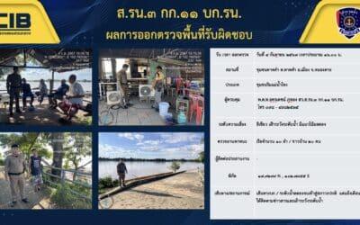 ตำรวจน้ำหนองคายออกตรวจในพื้นที่รับผิดชอบ